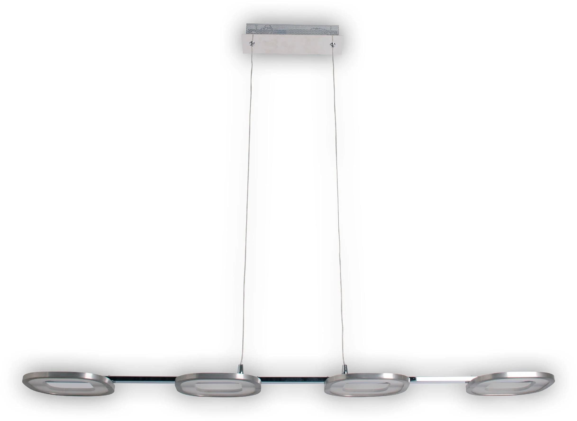 NÄVE LED Pendelleuchte Beam Grau Chrom Modern - Bild 2