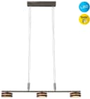 NÄVE LED Pendelleuchte Triberg Braun 3-flammig 75cm Bild 2