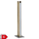 NÄVE LED Tischleuchte Straight Braun Dimmbar Holzkorpus Esche Bild 1
