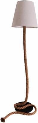 NÄVE Stehlampe Rope Beige Natur Seiloptik Stoffschirm Bild 1