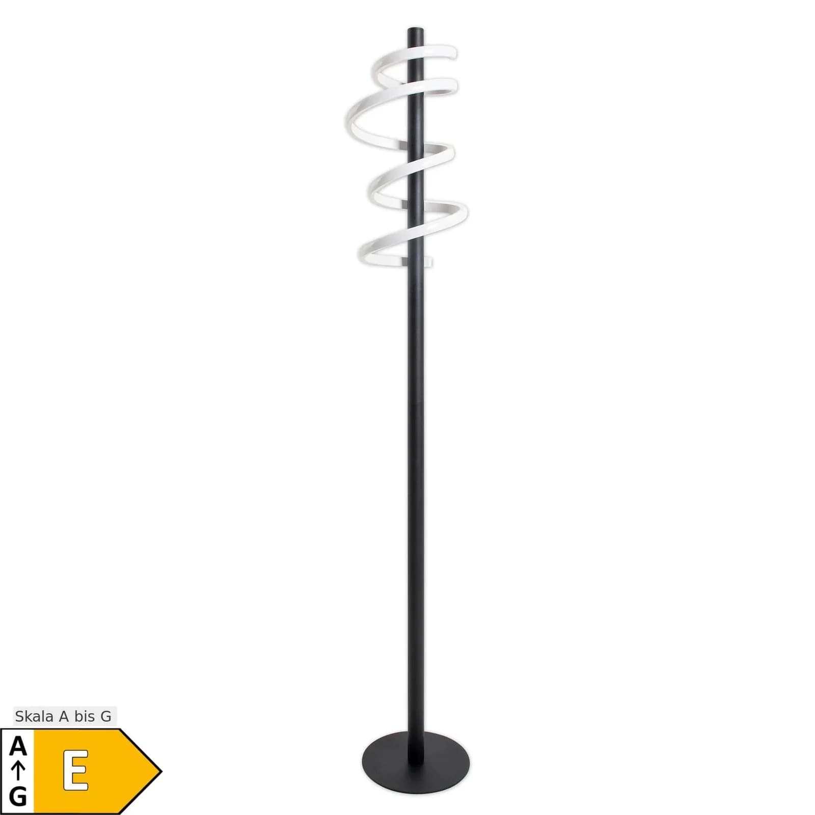 NÄVE LED Stehlampe Belleza Schwarz-Weiß Dimmbar