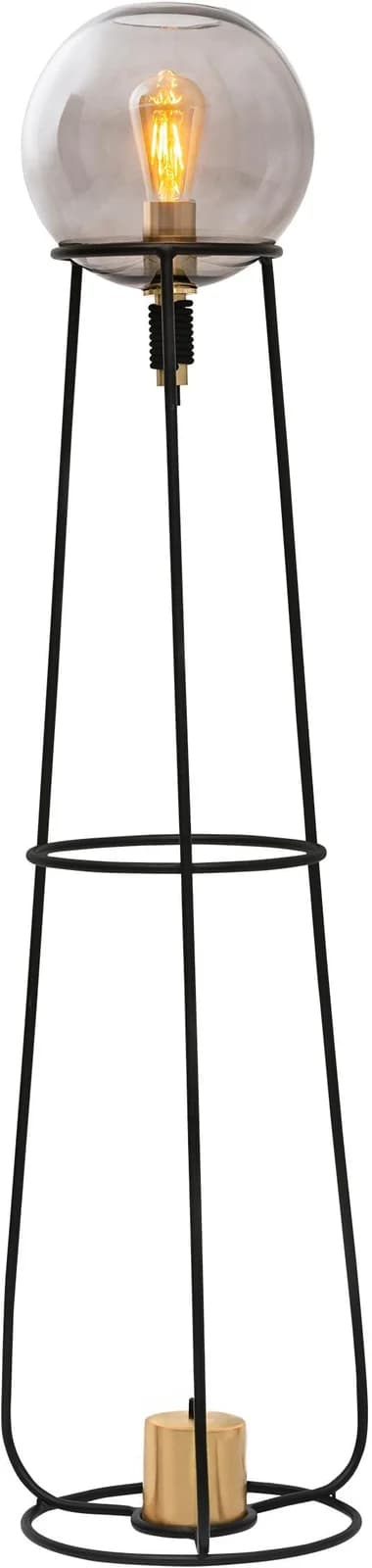 NAEVE Stehleuchte Stelo Schwarz 25cm Designer-Stehleuchte