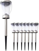 NÄVE LED Solarleuchte Veronica 8er-Set Silber Outdoor Bild 5