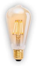 NÄVE LED-Leuchtmittel Dilly 4er-Set E27 Warmweiß Amber Glas Bild 1