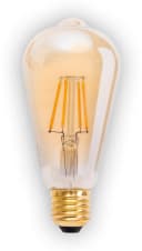 NÄVE LED-Leuchtmittel Dilly 4er-Set E27 Warmweiß Amber Glas Bild 3