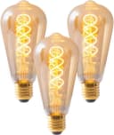 NÄVE LED-Leuchtmittel Dilly 3er-Set Amber Retro Bild 3
