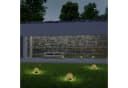 näve LED Solarleuchte Crackle 3er Set Warmweiß Glas Schwarz Bild 3