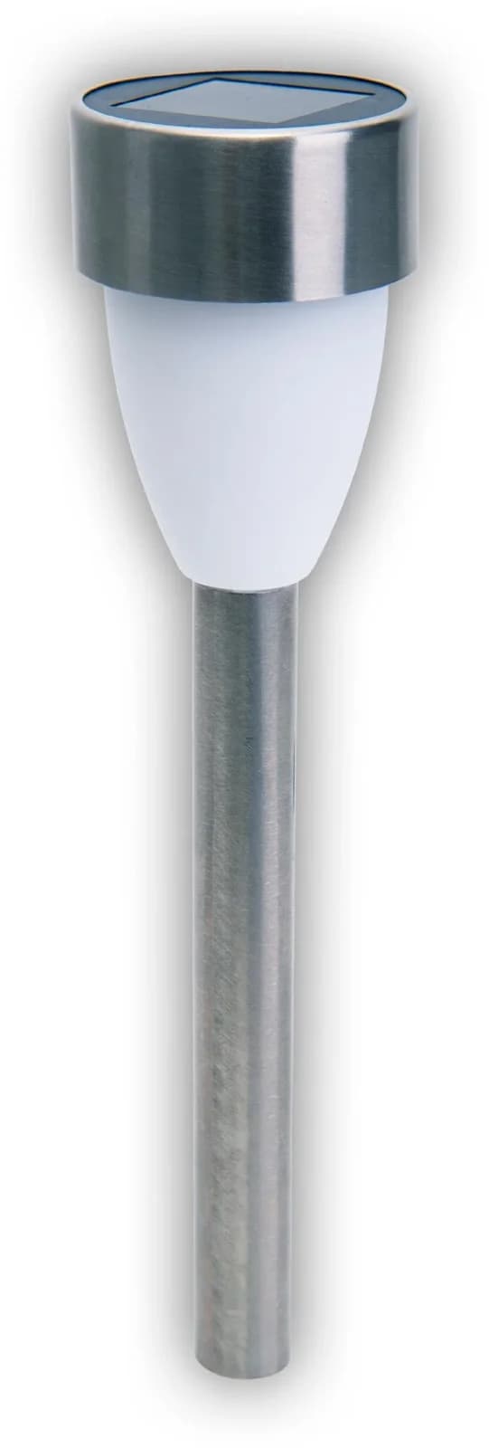 NÄVE LED Solarleuchte Cyral 6er-Set Silber Edelstahl