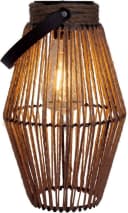 näve LED Solarleuchte Korbinian Warmweiß Jute Metall Bild 4