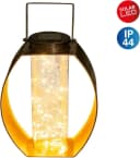 näve LED Solarleuchte Fairylight Warmweiß Gold Kunststoff Bild 2