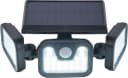 näve LED Solarleuchte Pacita Schwarz Wandleuchte mit Bewegungsmelder Bild 1