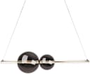 NÄVE LED Pendelleuchte NOVA Chrom/Smoky 150 cm Dimmbar Bild 5