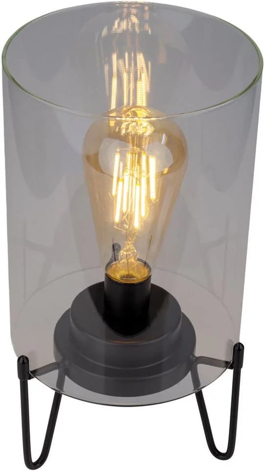näve LED Außen-Tischleuchte Lonna Schwarz Timerfunktion - Bild 5