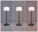 näve LED Tischleuchte EMMI Grau Solar/Akku Dimmbar CCT Bild 3