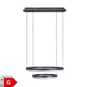 NÄVE LED Pendelleuchte CIRCULO Schwarz CCT-Farbwechsler Bild 1