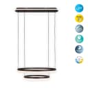 NÄVE LED Pendelleuchte CIRCULO Schwarz CCT-Farbwechsler Bild 2