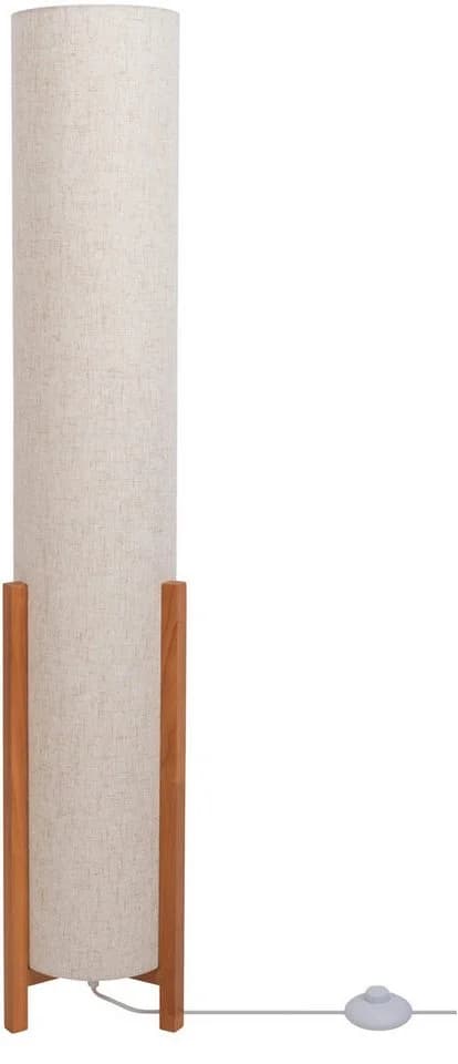 Näve Stehlampe Matida Holzgestell Textilschirm Natur - Bild 2