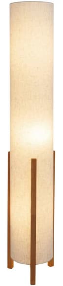 Näve Stehlampe Matida Holzgestell Textilschirm Natur Bild 4