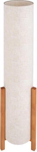 Näve Stehlampe Matida Holzgestell Textilschirm Natur Bild 5