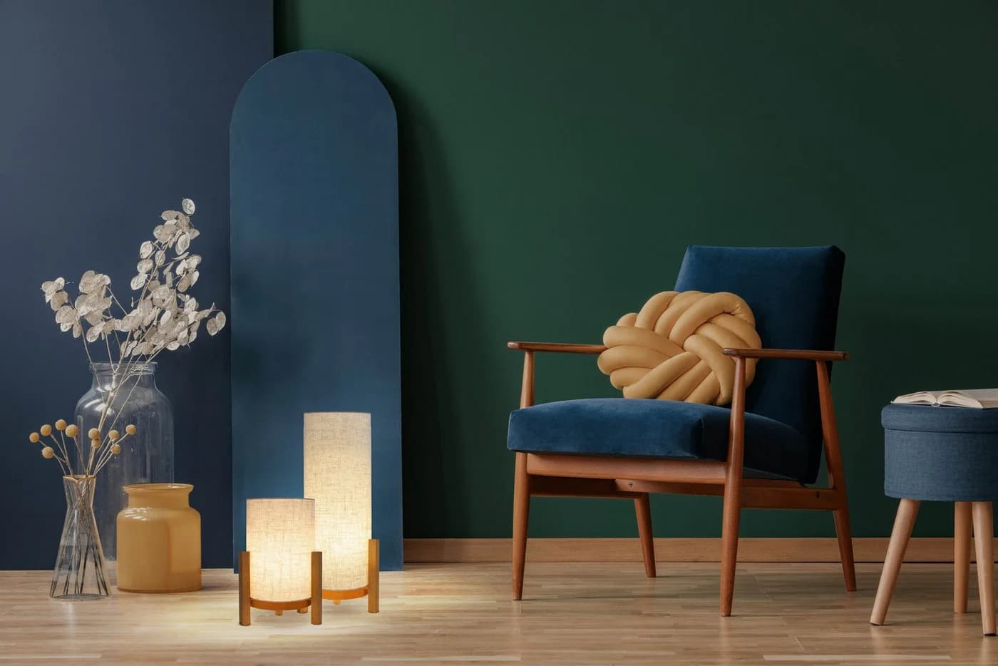 NÄVE LED Tischleuchte Madita Beige Natur Dimmbar Akkubetrieb - Bild 2
