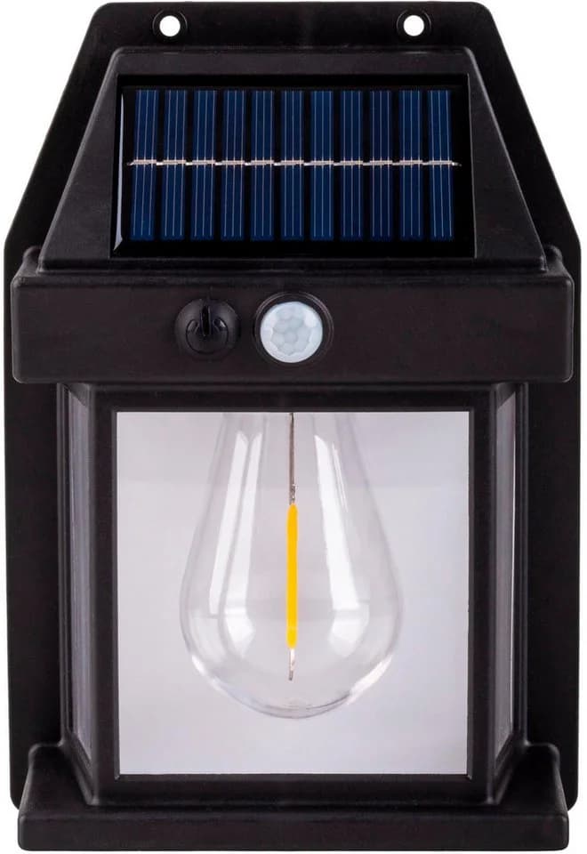 NÄVE Außen-Wandleuchte MIRA 2er Set Solar Schwarz LED - Bild 4