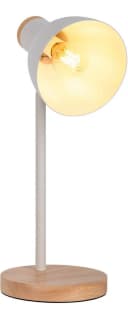 NÄVE Schreibtischlampe Marie Weiß Holz Metall 36,5 cm Bild 5