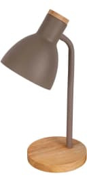 näve Schreibtischlampe Marie Holz Metall Flexibel E14 Bild 3