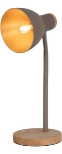 näve Schreibtischlampe Marie Holz Metall Flexibel E14 Bild 4