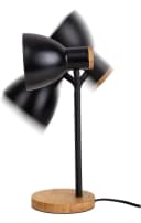 NÄVE Schreibtischlampe Marie Schwarz E14 Flexibel Dimmbar Bild 3