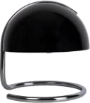 NÄVE Tischleuchte Burano Schwarz Retro Glas Metall Bild 2