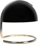 NÄVE Tischleuchte Burano Schwarz Retro Glas Metall Bild 3