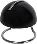 NÄVE Tischleuchte Burano Schwarz Retro Glas Metall Bild 4