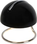 NÄVE Tischleuchte Burano Schwarz Retro Glas Metall Bild 5