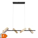 NÄVE LED Pendelleuchte Tessa Beige Retro Dimmbar CCT Bild 1