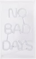 NÄVE LED Dekolicht NO BAD DAYS Transparent Blau Rot USB Bild 5