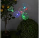 LIGHT&MORE LED Solarleuchte Blumen Schwarz Bild 4