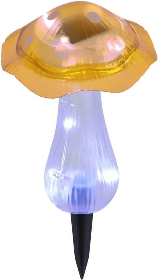 NÄVE Solarleuchte Mantar 2er Set Bunt LED Gartenleuchte - Bild 4