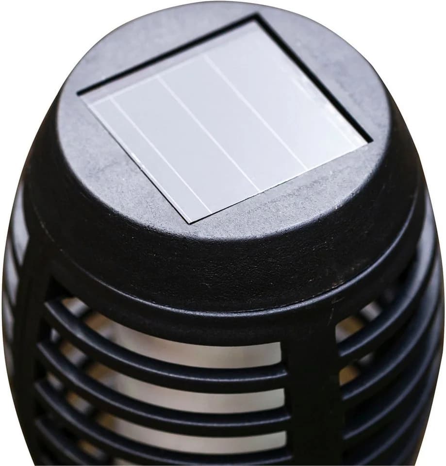 näve LED Solarleuchte Fanilo 5er Set Schwarz Flammeneffekt - Bild 5