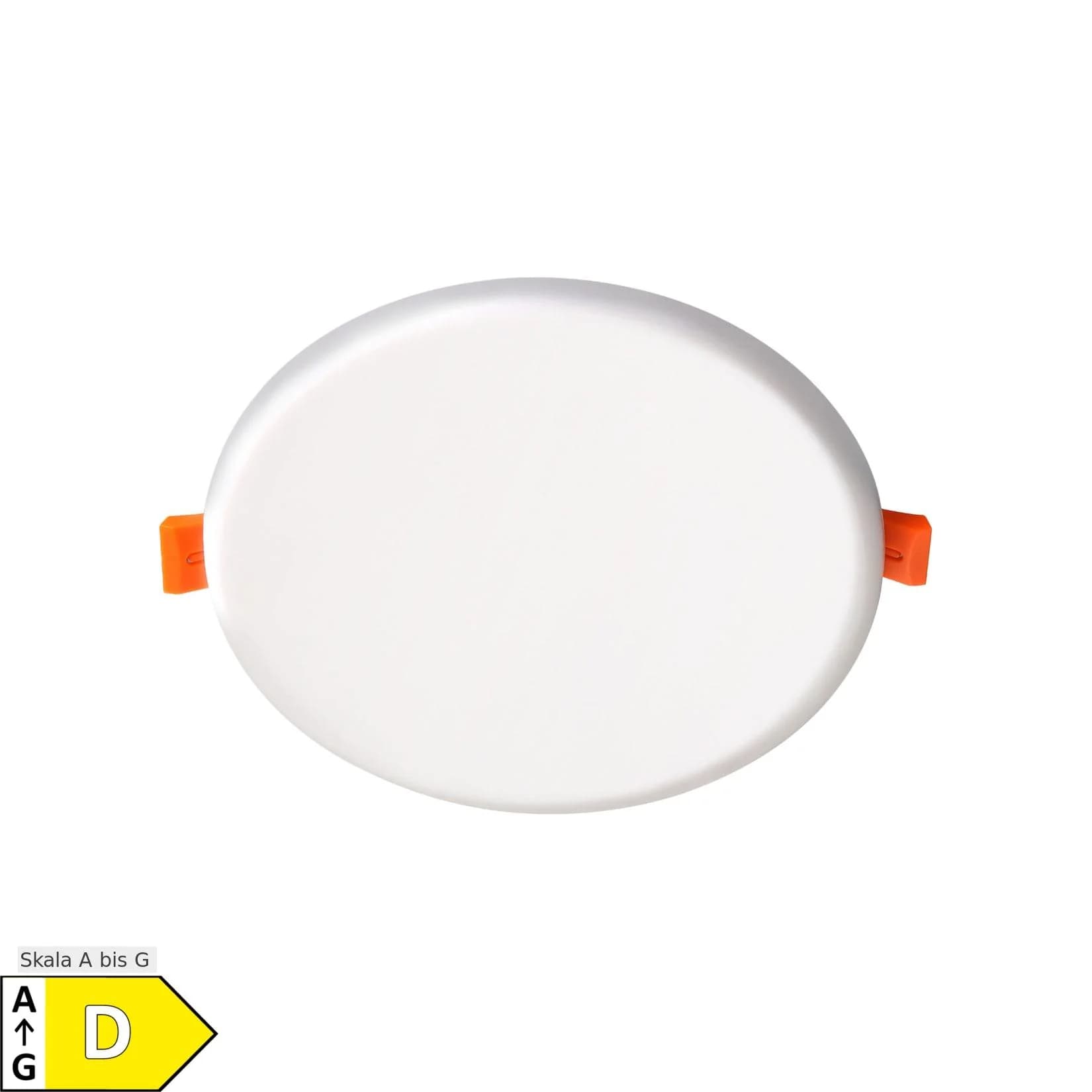 NAEVE LED-Einbaulampe Suma 15,5 cm Weiß Dimmbar IP44