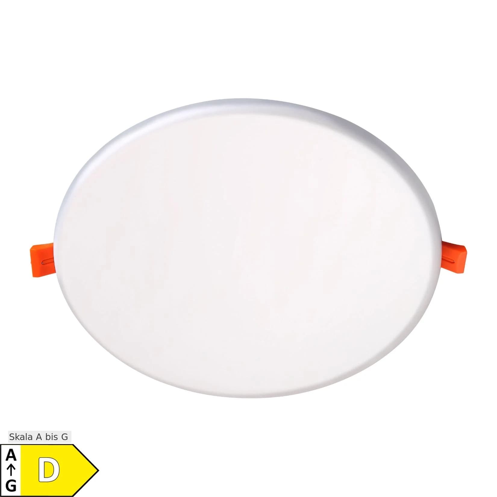 NAEVE LEUCHTEN LED-Einbaulampe Suma Weiß Dimmbar IP44