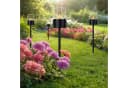 OTTO HOME LED Solarleuchte Liddia 4er Set Schwarz Flammeneffekt Bild 1