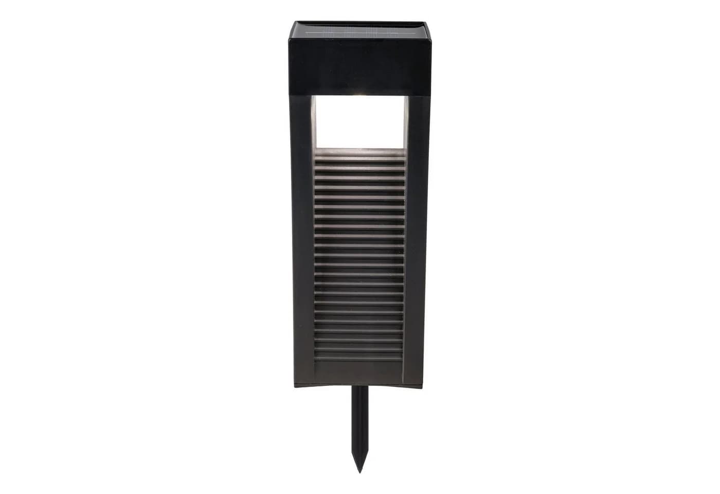 näve LED Solarleuchte Pulheim 4er Set Warmweiß Schwarz - Bild 4