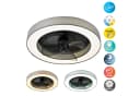 OTTO HOME LED Deckenleuchte Vittor Grau mit Ventilator Bild 2