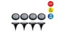 Näve LED Solarleuchte Kian Warmweiß 8er-Set Bild 2
