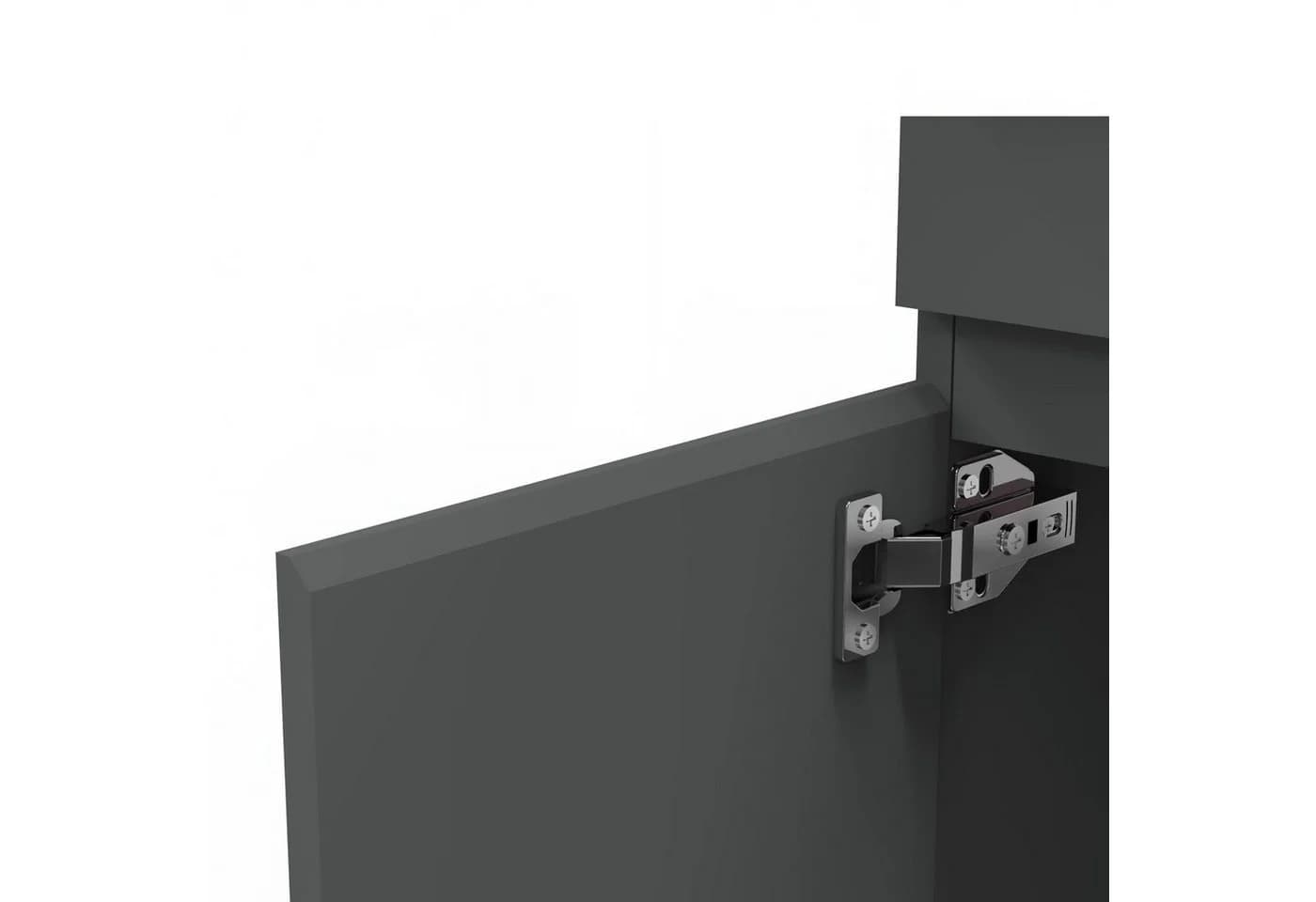 duschspa Waschtisch Badmöbel 50 cm mit Einbauwaschbecken und Unterschrank - Bild 4