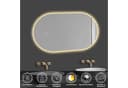 Duschspa LED Badspiegel mit Touch/Wandschalter, dimmbar, beschlagfrei Bild 1