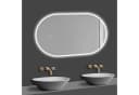 Duschspa LED Badspiegel mit Touch/Wandschalter, dimmbar, beschlagfrei Bild 2