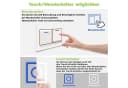 duschspa LED Badspiegel mit Touch-Schalter & Entnebelung Bild 5