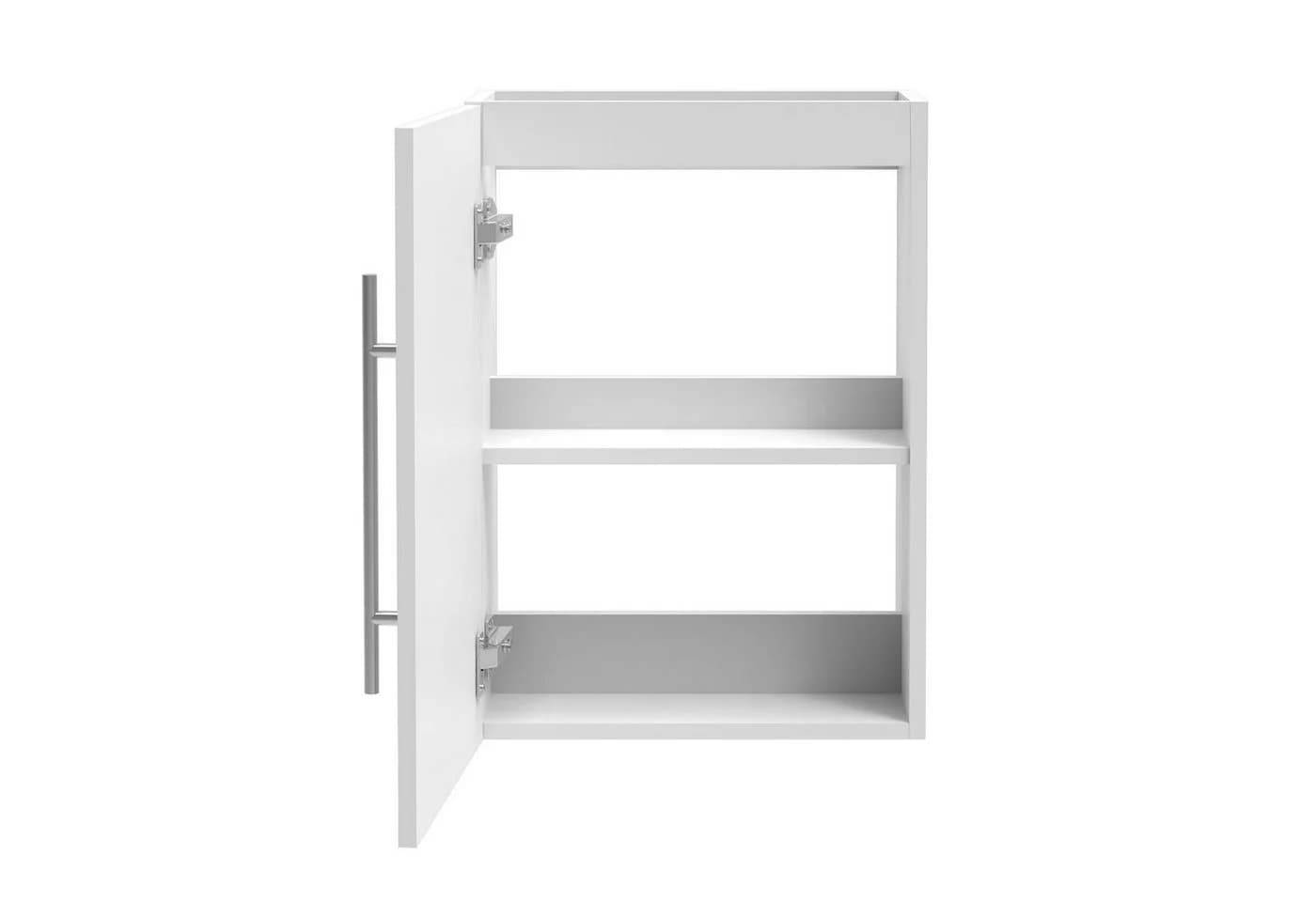 duschspa Waschtischunterschrank Weiß Hängeschrank 50-120 cm - Bild 2