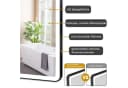 duschspa LED Badspiegel Schwarz Rahmen 50-120cm Dimmbar Bild 3